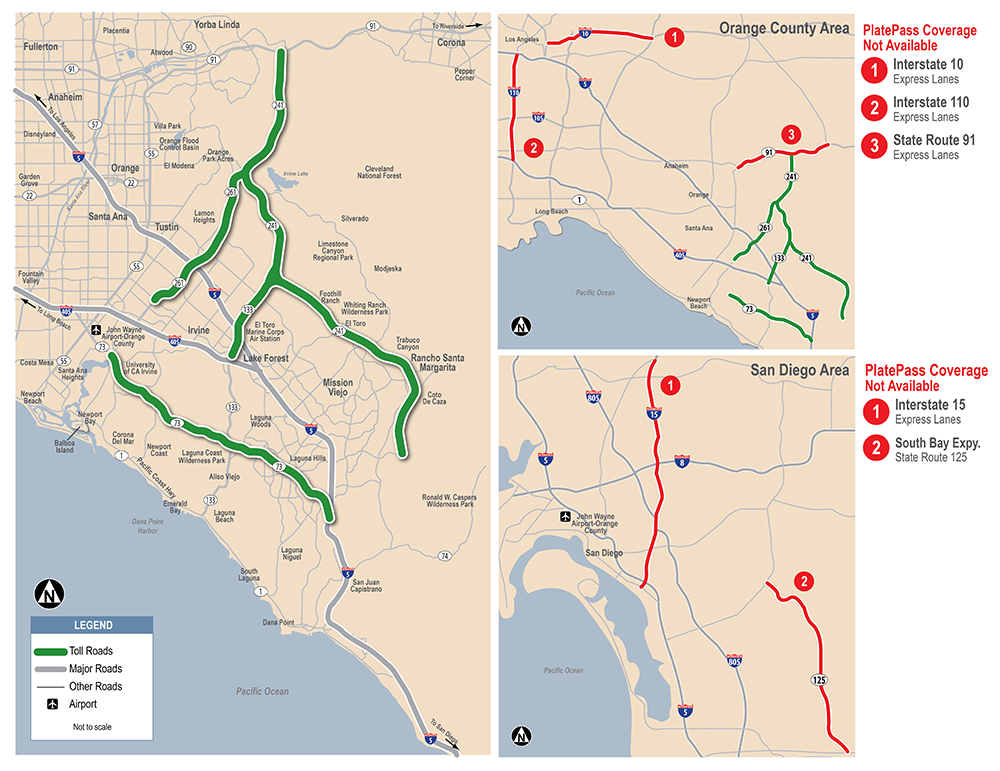 Ntta Toll Road Map